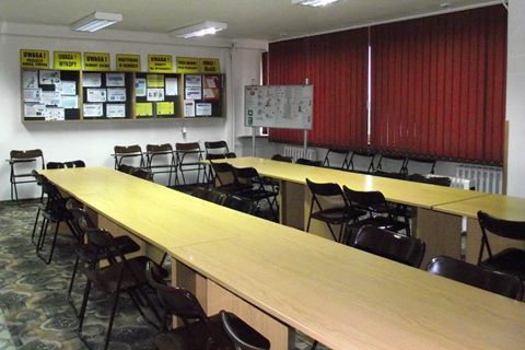 szkolenia bhp Łódź - sala wykładowa